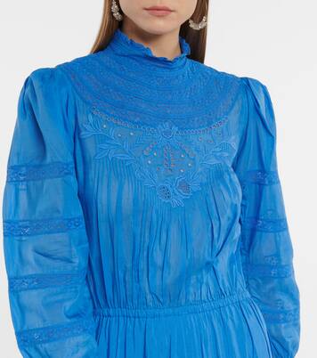 Maxikleid Gracie aus Seide und Baumwolle | Isabel Marant