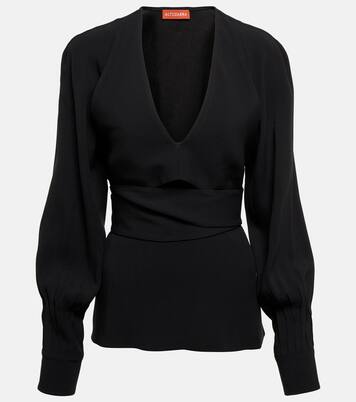 Blouse Dagur en crêpe | Altuzarra