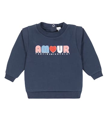 Baby printed cotton sweatshirt | Tartine et Chocolat