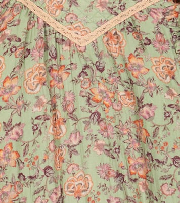 Robe en coton à fleurs | Louise Misha
