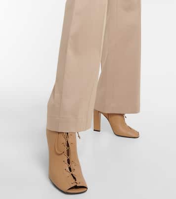 Ankle Boots Reese aus Leder | Victoria Beckham