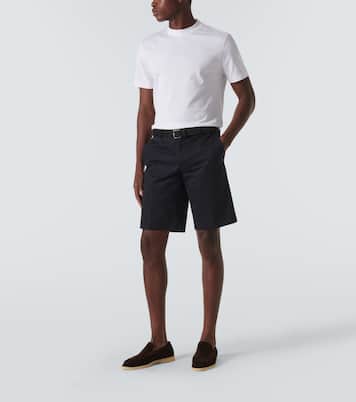 棉质针织T恤 | Loro Piana