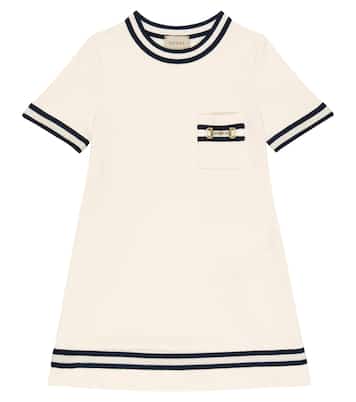 Abito Horsebit in cotone | Gucci Kids