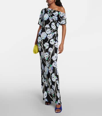 Robe longue Wittrock à fleurs | Diane von Furstenberg