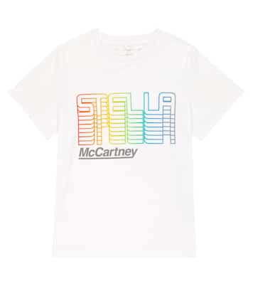 Logo cotton jersey T-shirt | Stella McCartney Kids