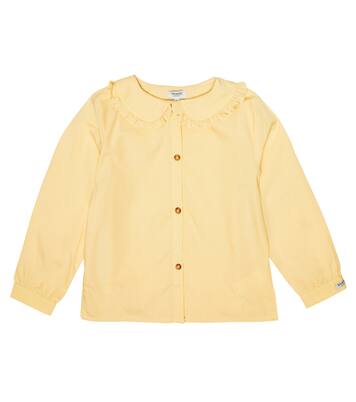 Luana cotton-blend blouse | Donsje