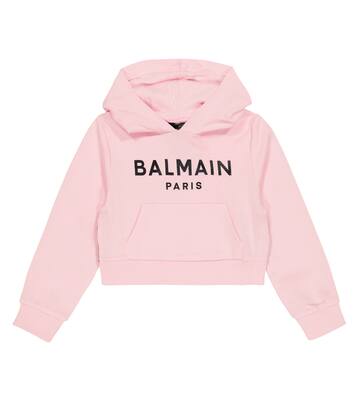 Sweat-shirt en coton à logo | Balmain Kids