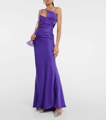 Pumps Venus Chrome mit Kristallen | The Attico