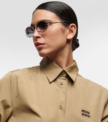 Round sunglasses | Miu Miu