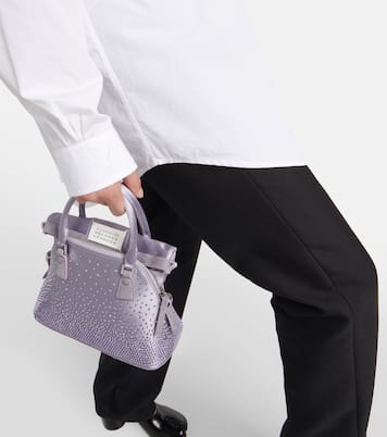 Schultertasche 5AC Classique Micro aus Satin | Maison Margiela