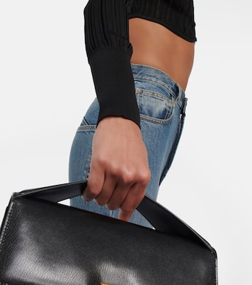 Cropped-Cardigan aus Rippstrick | Alaïa