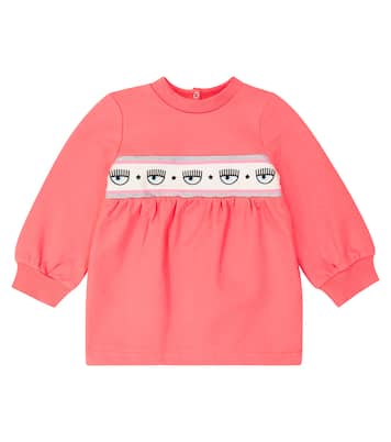 x Chiara Ferragni, Bébé – Robe en coton mélangé | Monnalisa