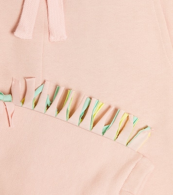 Baby fringed cotton sweatpants | Stella McCartney Kids