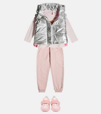 Printed cotton jersey top | Monnalisa