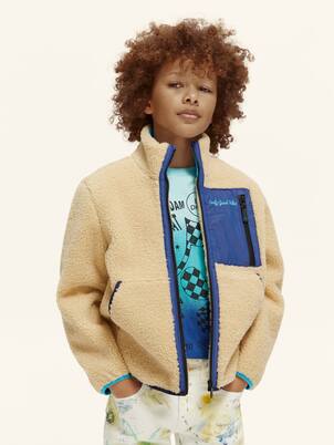 Teddy jacket | Scotch & Soda Kids