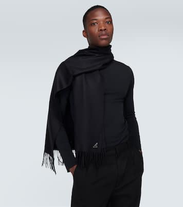 Écharpe en soie et cachemire | Prada