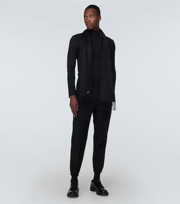 Écharpe en soie et cachemire | Prada