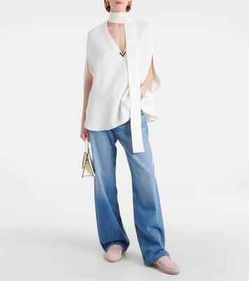 Leisure Flows suede loafers | Valentino Garavani