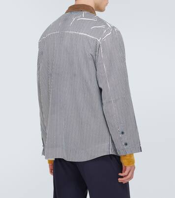 Galli striped cotton jacket | Ranra