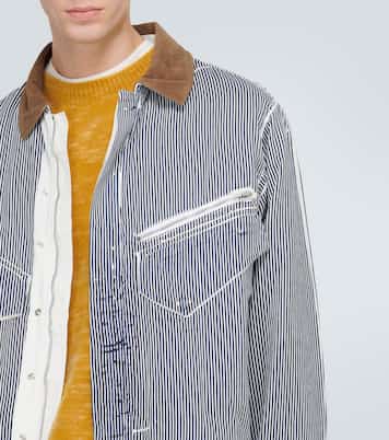 Galli striped cotton jacket | Ranra