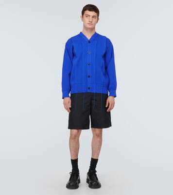Distressed cardigan | Sacai