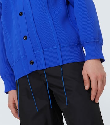 Distressed cardigan | Sacai