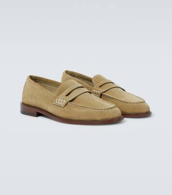 Mocassins Perry en daim | Manolo Blahnik