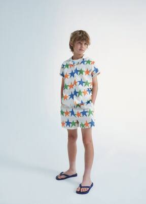 Camicia Ojai in cotone con stampa | The New Society