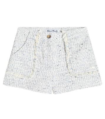 Fringed tweed shorts  | Tartine et Chocolat