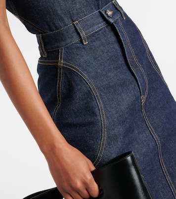 Denim pencil skirt | Alaïa