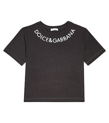Logo cotton jersey T-shirt | Dolce&Gabbana Kids