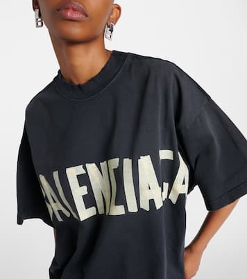 T-shirt Double Front en coton | Balenciaga