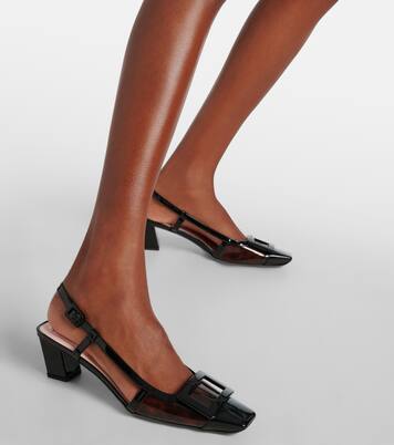 Escarpins Belle Vivier 45 en cuir verni | Roger Vivier