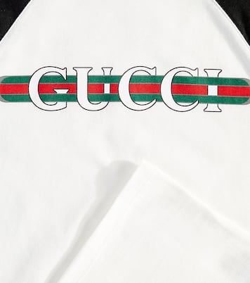Bedrucktes Longsleeve aus Baumwolle | Gucci Kids