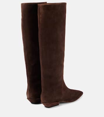 Bettina 25 suede knee-high boots | Paris Texas