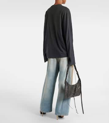 Logo cotton-blend top | Acne Studios