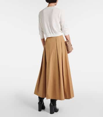 Cropped-Cardigan aus Baumwolle | Tory Burch