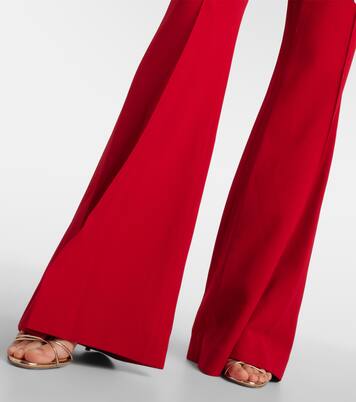 Gathered embellished cady jumpsuit | Elie Saab