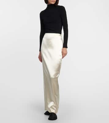 Bartelle satin maxi skirt | The Row
