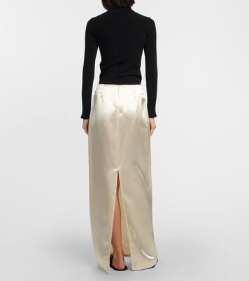 Bartelle satin maxi skirt | The Row