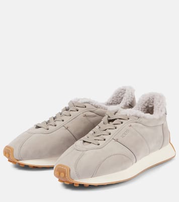 Sneakers T Vintage aus Veloursleder | Tod's