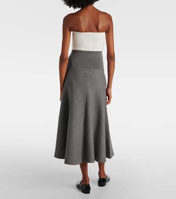 Gabrielle knitted midi skirt | The Frankie Shop