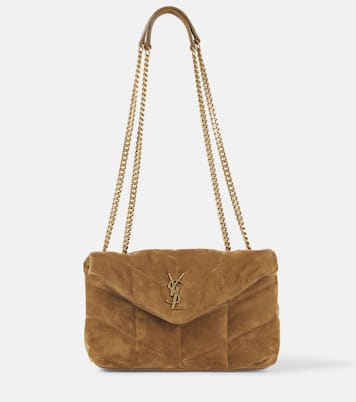 Loulou Toy suede shoulder bag | Saint Laurent