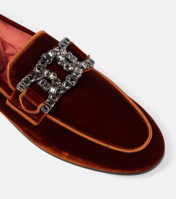 Loafers Kate aus Samt mit Kristallen | Tod's