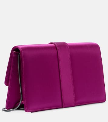 Capri embellished satin clutch | Manolo Blahnik