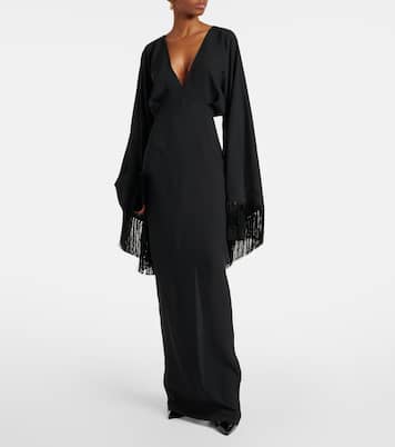 Abito lungo Magnifique in crêpe | Taller Marmo