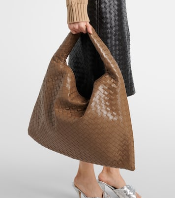 Bolso Hop Large de piel Intrecciato | Bottega Veneta