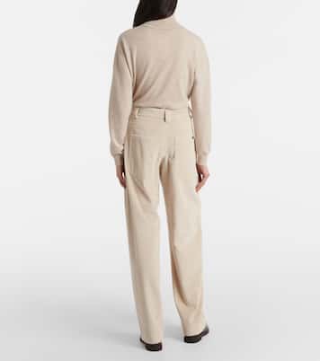 Gerade Hose aus Baumwoll-Cord | Brunello Cucinelli