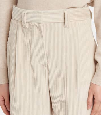 Gerade Hose aus Baumwoll-Cord | Brunello Cucinelli