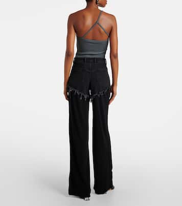 Duke Splice layered straight jeans | Christopher Esber